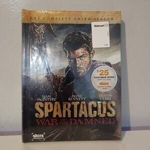 Spartacus: War of the Damned (DVD, 2013) Complete 3rd Season - New